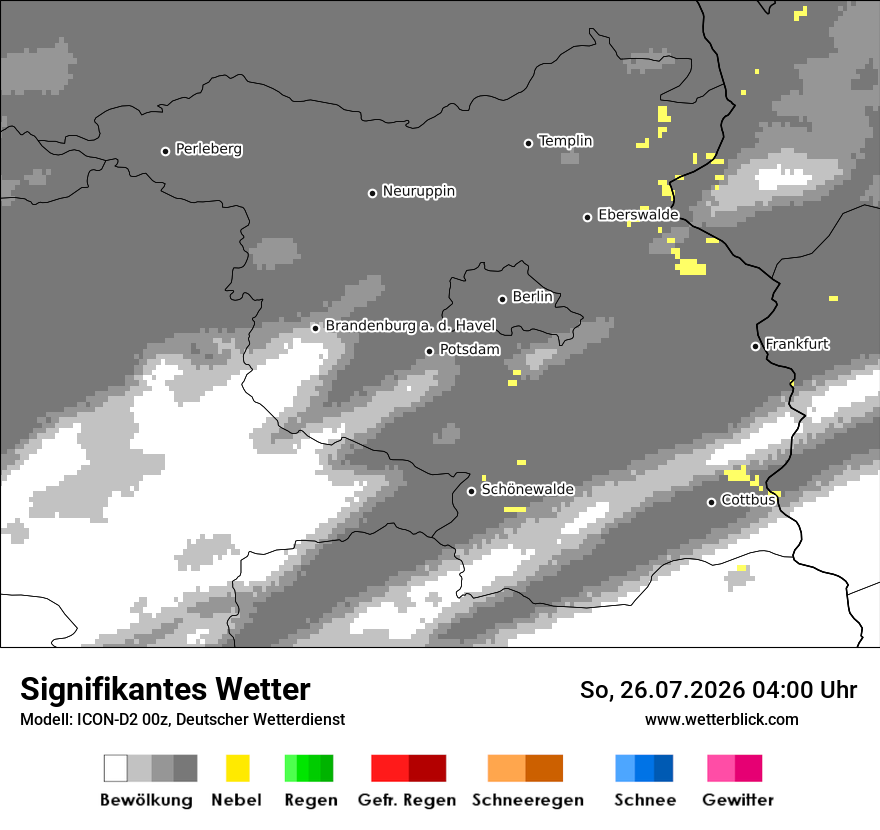 Signifikantes Wetter