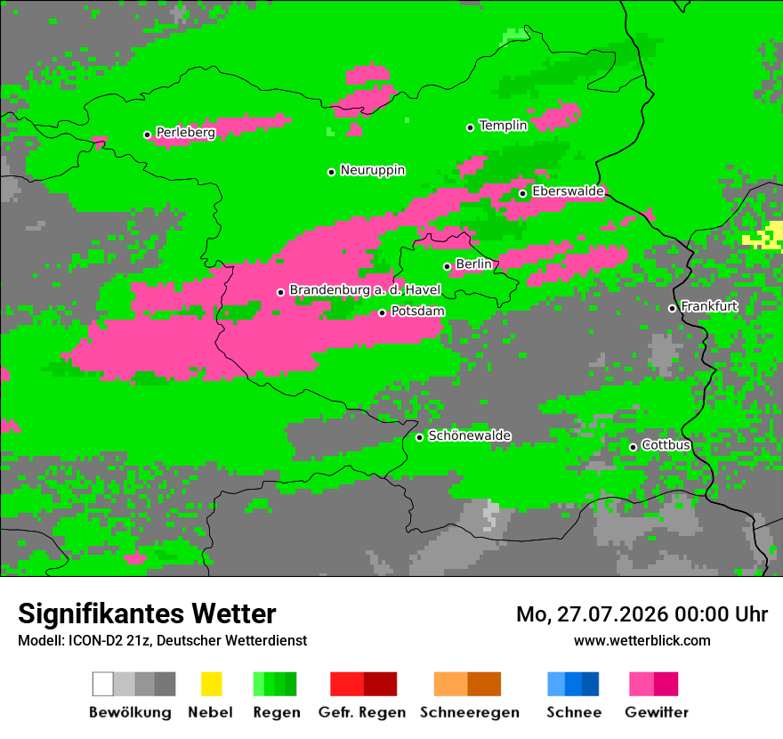 Signifikantes Wetter