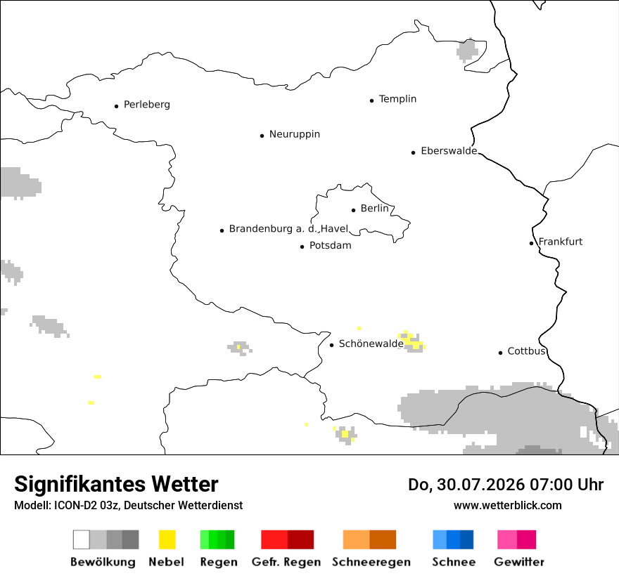Signifikantes Wetter