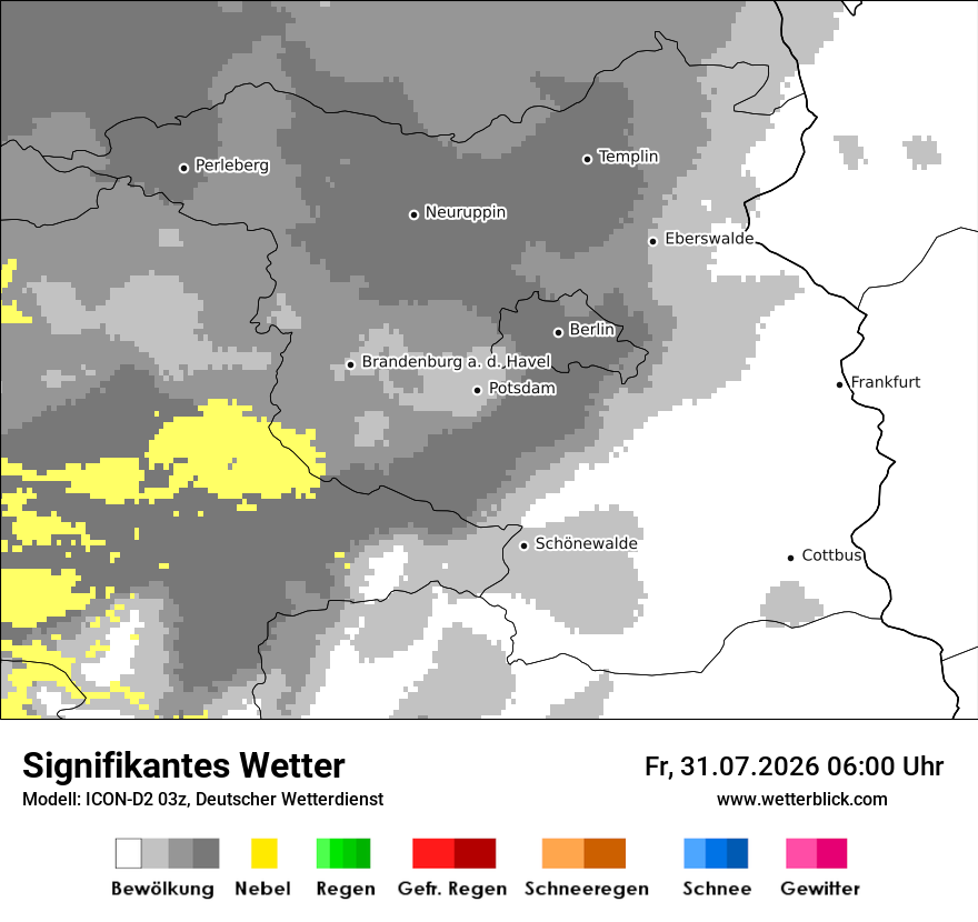 Signifikantes Wetter