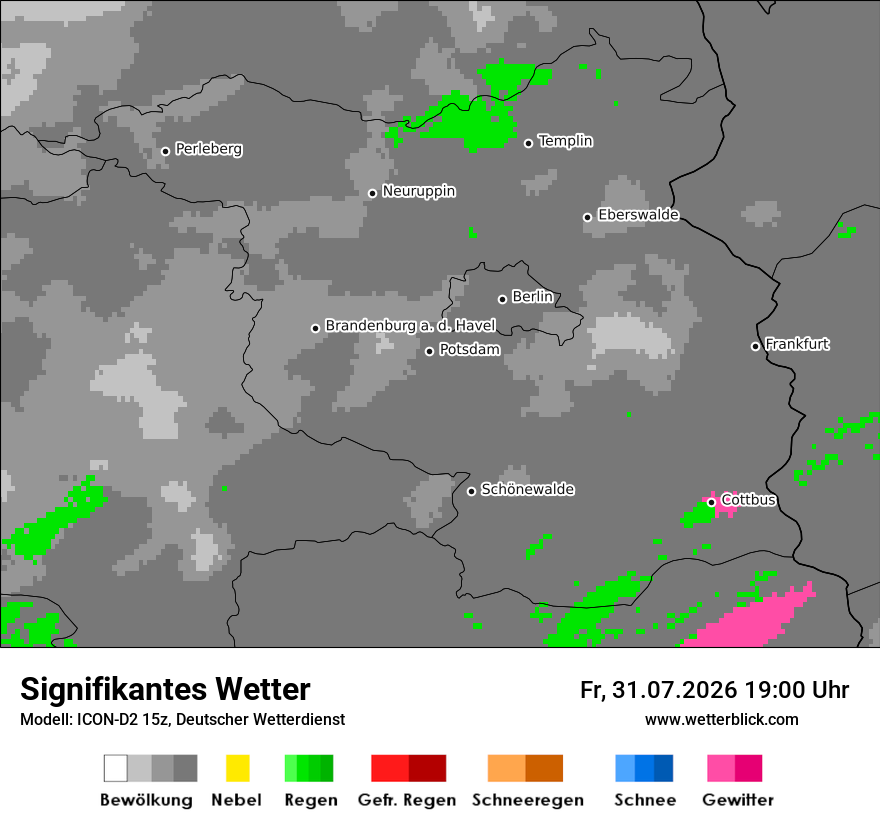 Signifikantes Wetter