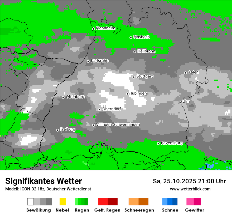 Modellkarten Signifikantes Wetter Modellkarten Signifikantes Wetter