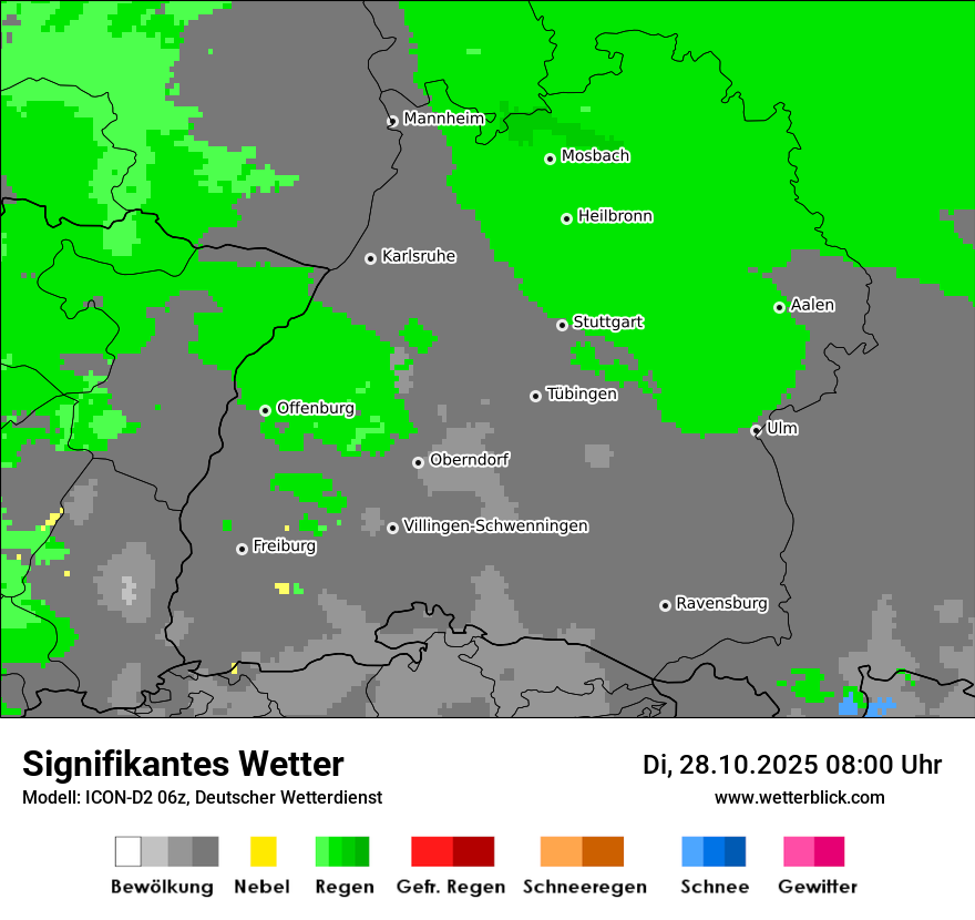 Modellkarten Signifikantes Wetter Modellkarten Signifikantes Wetter