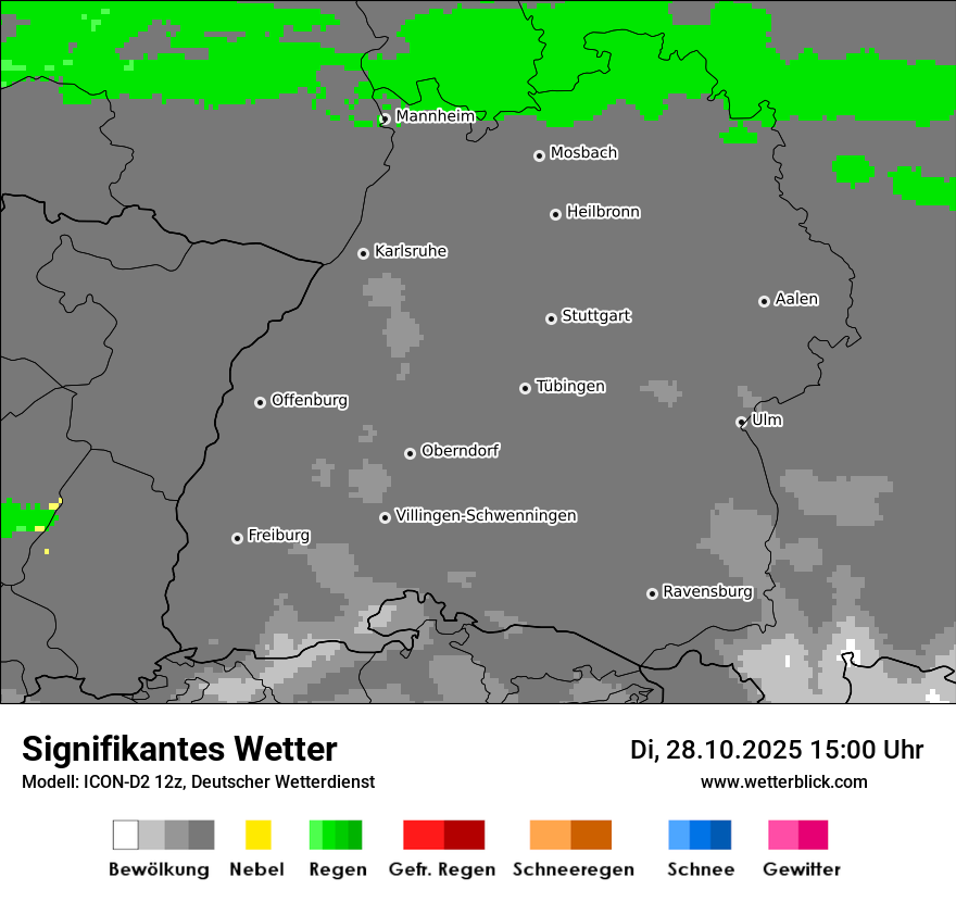 Modellkarten Signifikantes Wetter Modellkarten Signifikantes Wetter