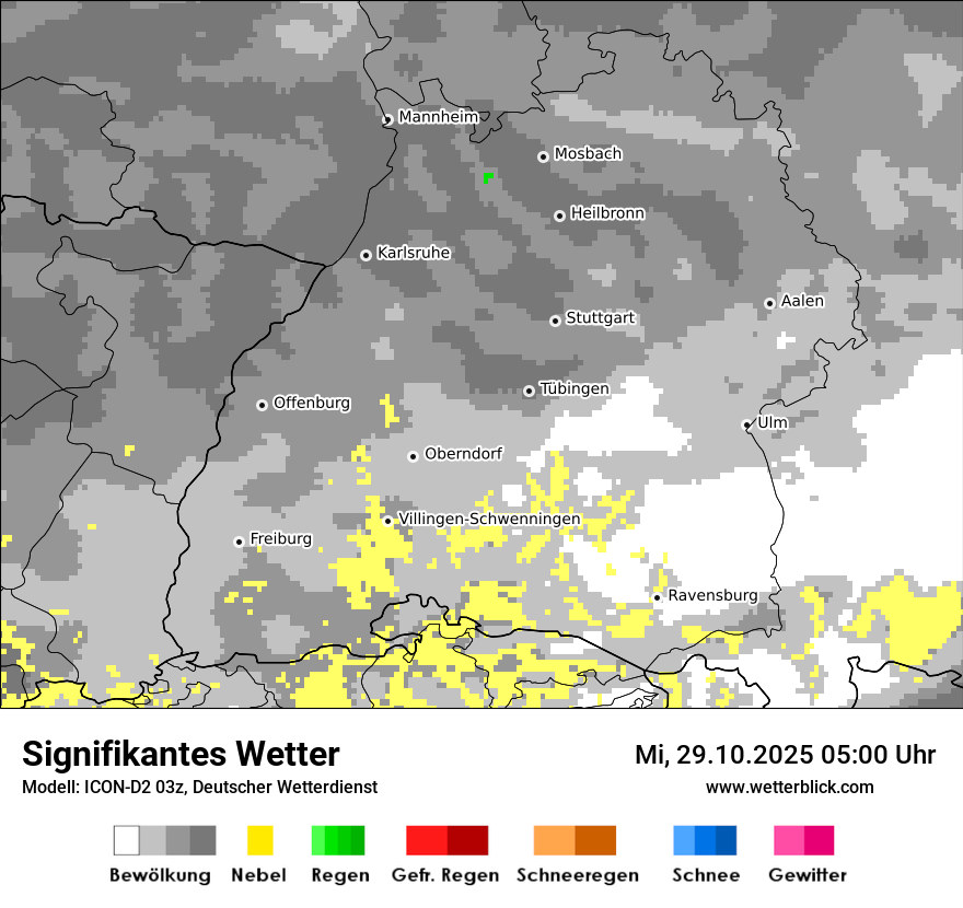 Modellkarten Signifikantes Wetter Modellkarten Signifikantes Wetter