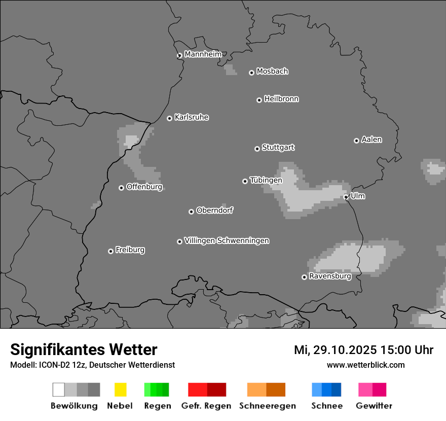 Modellkarten Signifikantes Wetter Modellkarten Signifikantes Wetter