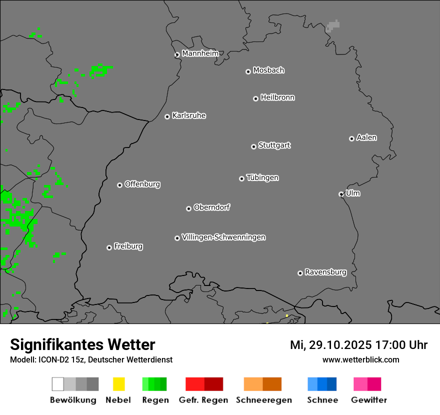 Modellkarten Signifikantes Wetter Modellkarten Signifikantes Wetter