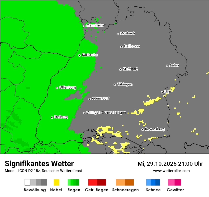 Modellkarten Signifikantes Wetter Modellkarten Signifikantes Wetter