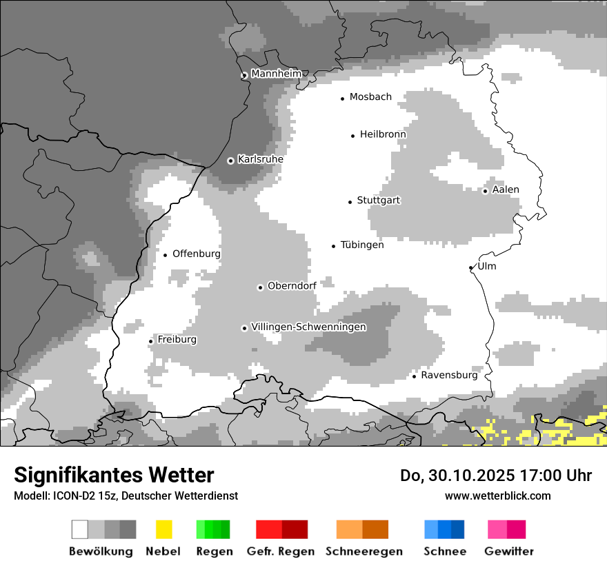 Modellkarten Signifikantes Wetter Modellkarten Signifikantes Wetter