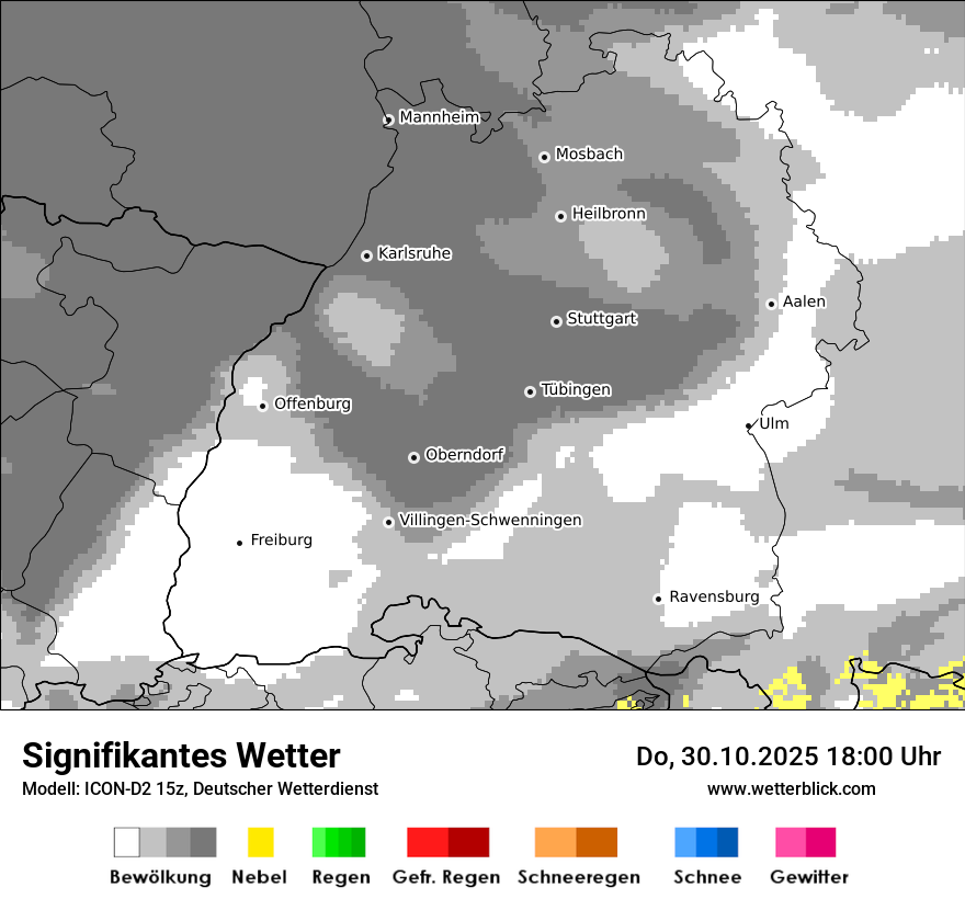 Modellkarten Signifikantes Wetter Modellkarten Signifikantes Wetter