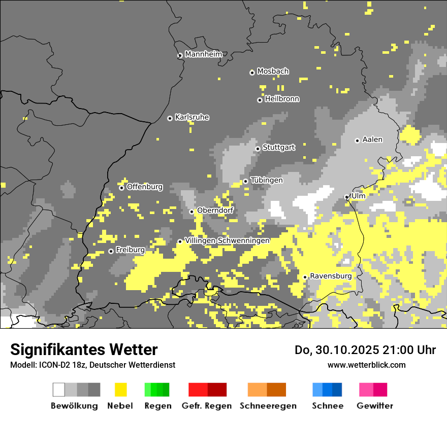 Modellkarten Signifikantes Wetter Modellkarten Signifikantes Wetter