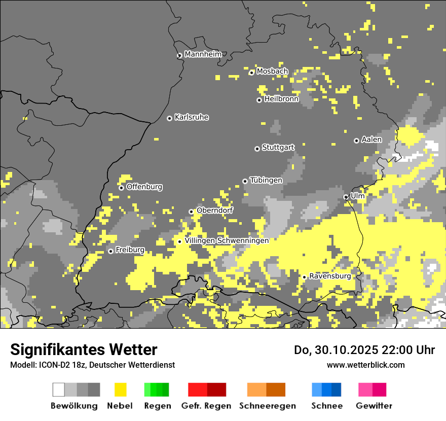 Modellkarten Signifikantes Wetter Modellkarten Signifikantes Wetter