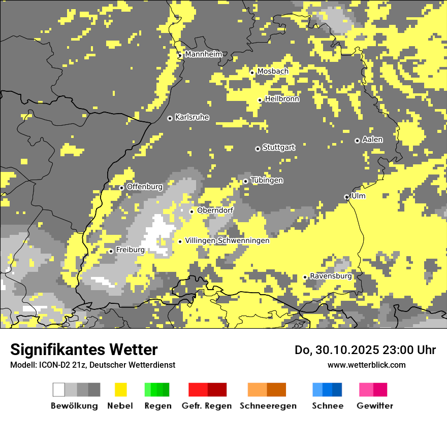 Modellkarten Signifikantes Wetter Modellkarten Signifikantes Wetter