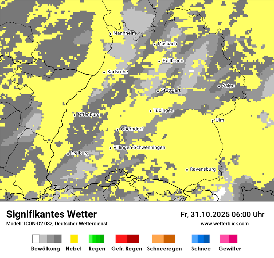 Modellkarten Signifikantes Wetter Modellkarten Signifikantes Wetter