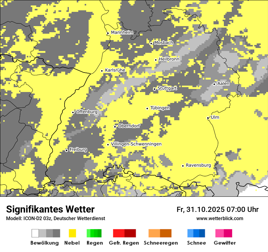 Modellkarten Signifikantes Wetter Modellkarten Signifikantes Wetter
