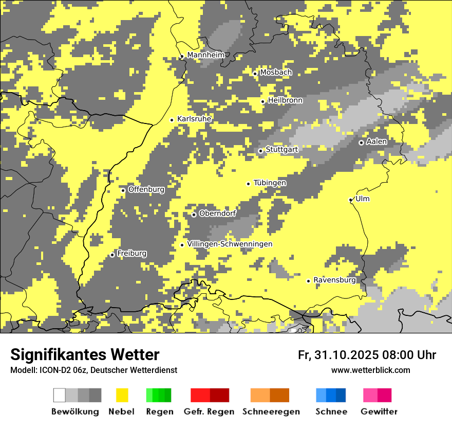 Modellkarten Signifikantes Wetter Modellkarten Signifikantes Wetter