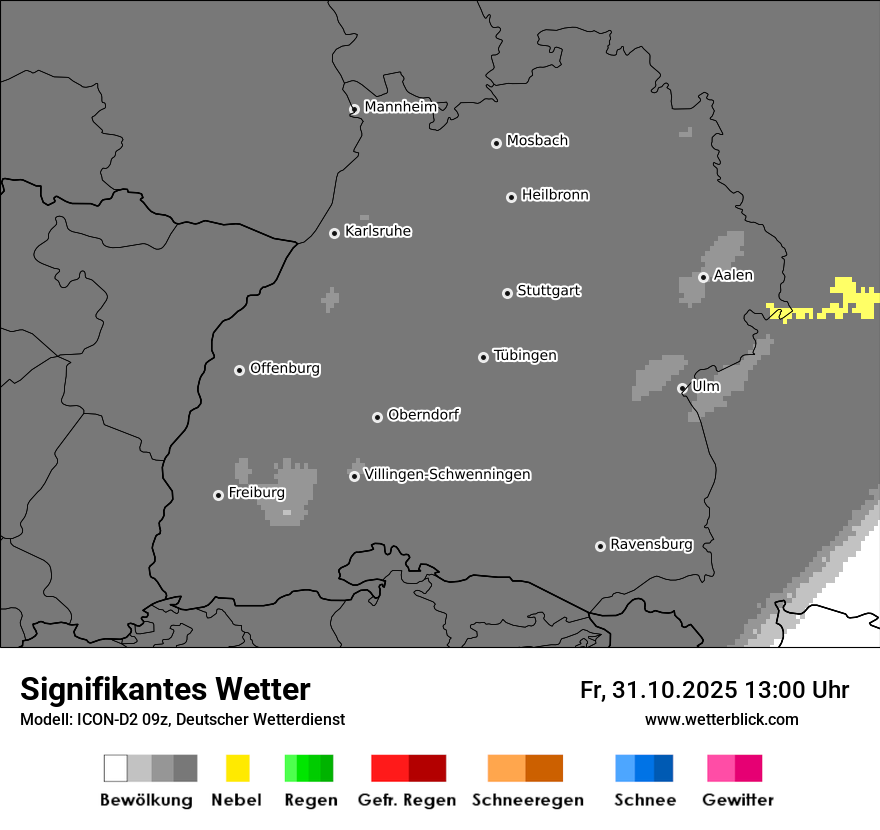 Modellkarten Signifikantes Wetter Modellkarten Signifikantes Wetter