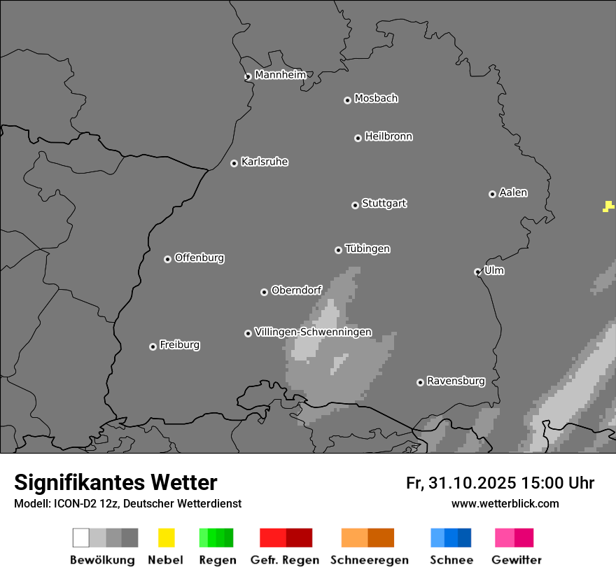 Modellkarten Signifikantes Wetter Modellkarten Signifikantes Wetter
