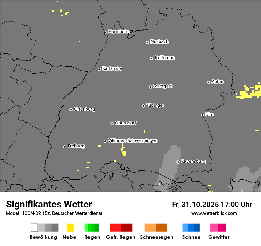 Modellkarten Signifikantes Wetter Modellkarten Signifikantes Wetter
