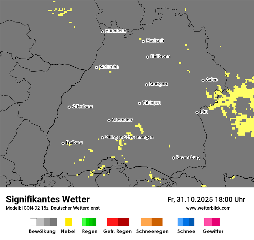 Modellkarten Signifikantes Wetter Modellkarten Signifikantes Wetter