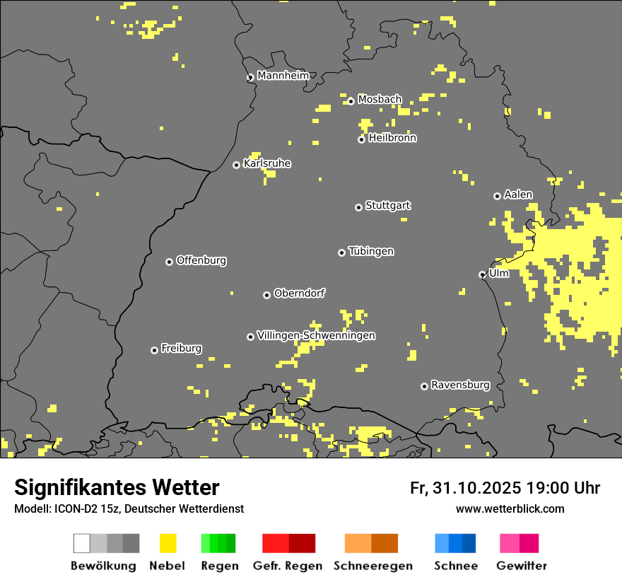Modellkarten Signifikantes Wetter Modellkarten Signifikantes Wetter