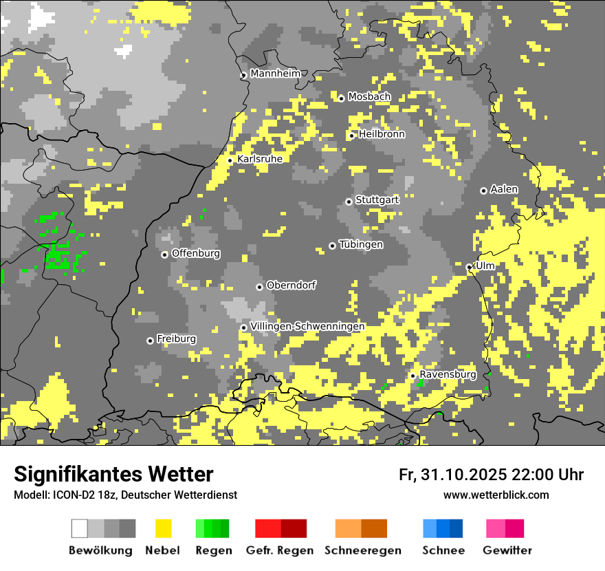 Modellkarten Signifikantes Wetter Modellkarten Signifikantes Wetter