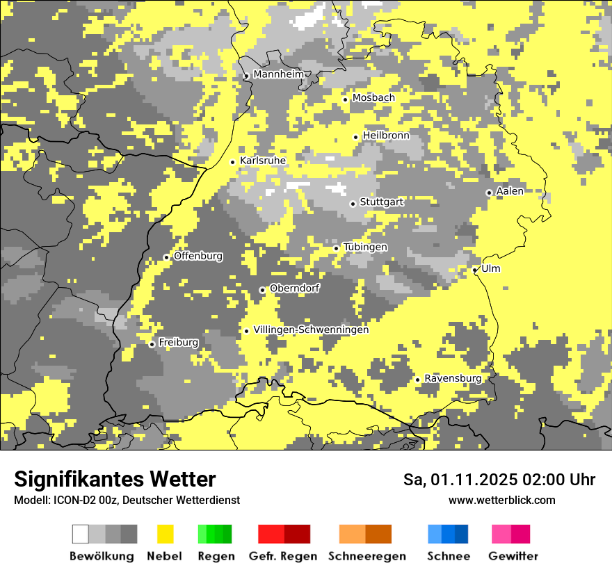 Modellkarten Signifikantes Wetter Modellkarten Signifikantes Wetter