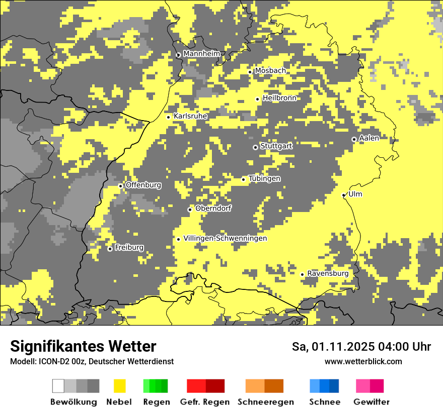 Modellkarten Signifikantes Wetter Modellkarten Signifikantes Wetter
