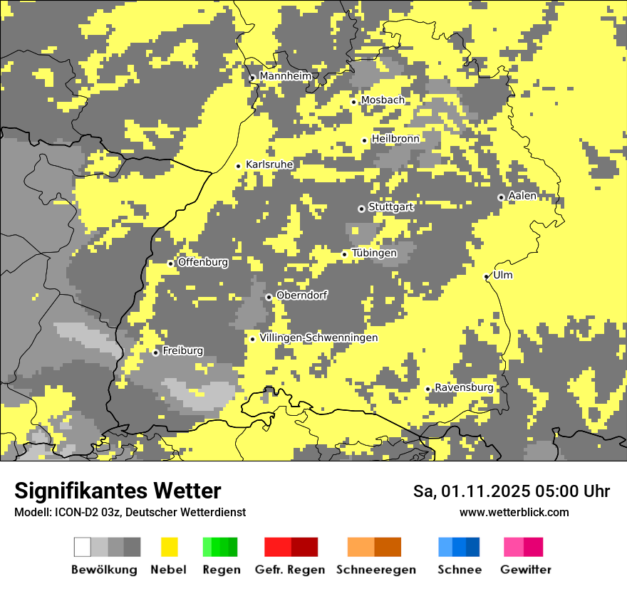 Modellkarten Signifikantes Wetter Modellkarten Signifikantes Wetter
