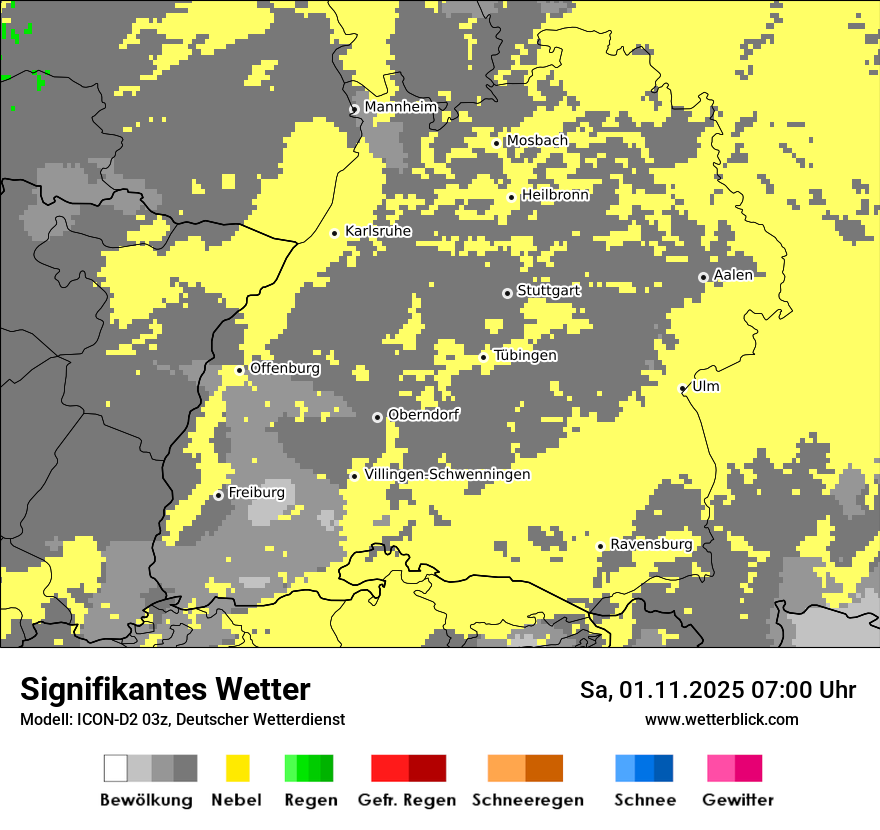 Modellkarten Signifikantes Wetter Modellkarten Signifikantes Wetter