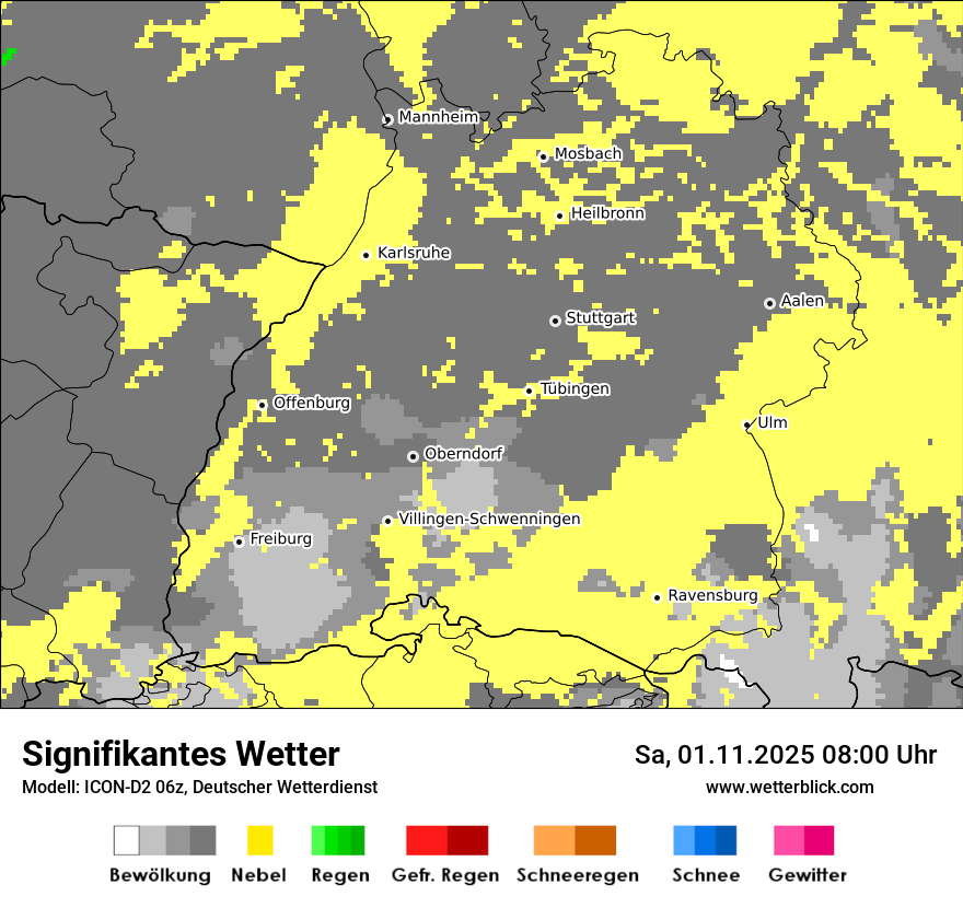 Modellkarten Signifikantes Wetter Modellkarten Signifikantes Wetter