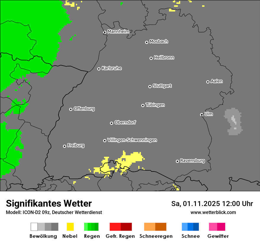Modellkarten Signifikantes Wetter Modellkarten Signifikantes Wetter