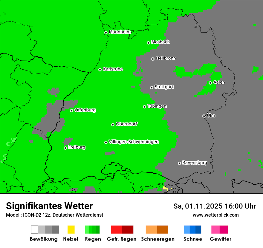 Modellkarten Signifikantes Wetter Modellkarten Signifikantes Wetter