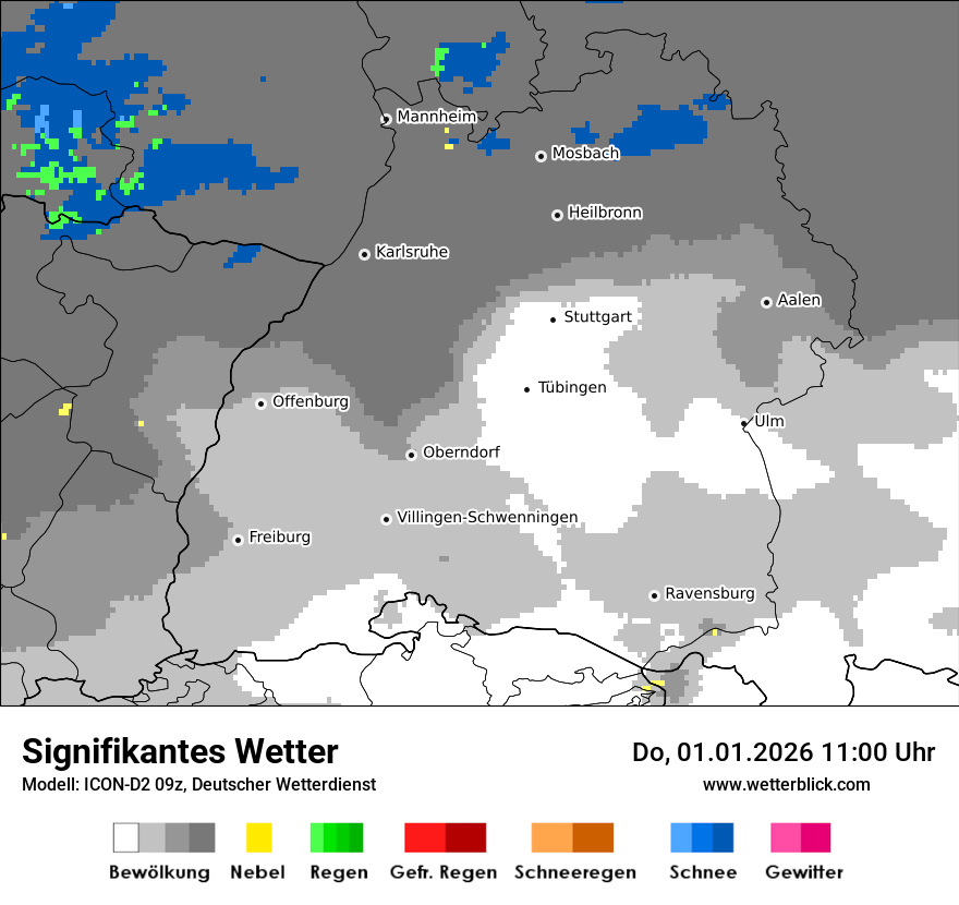 Signifikantes Wetter