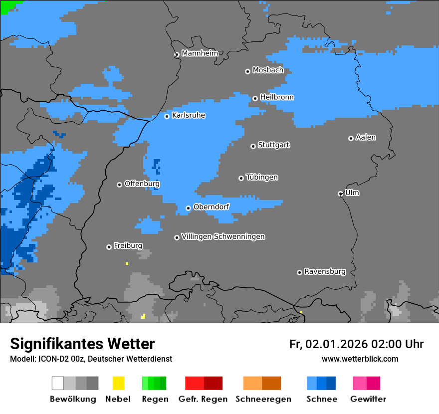 Signifikantes Wetter