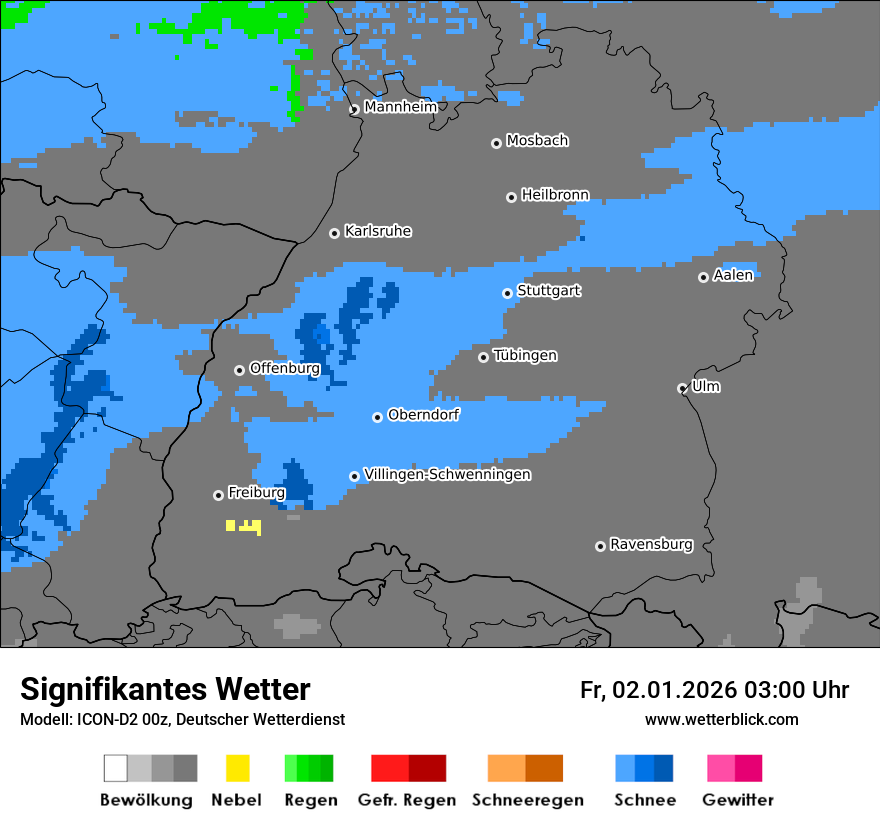 Signifikantes Wetter