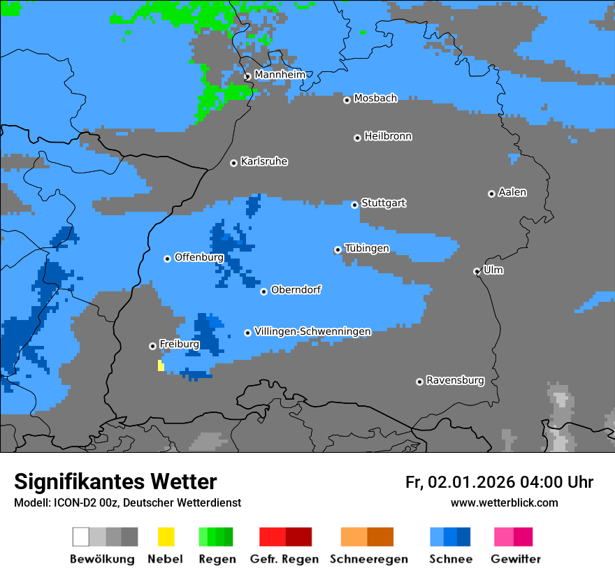 Signifikantes Wetter