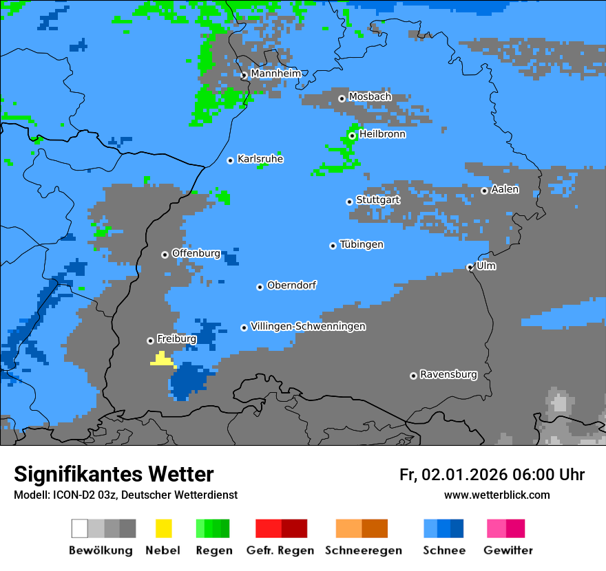 Signifikantes Wetter