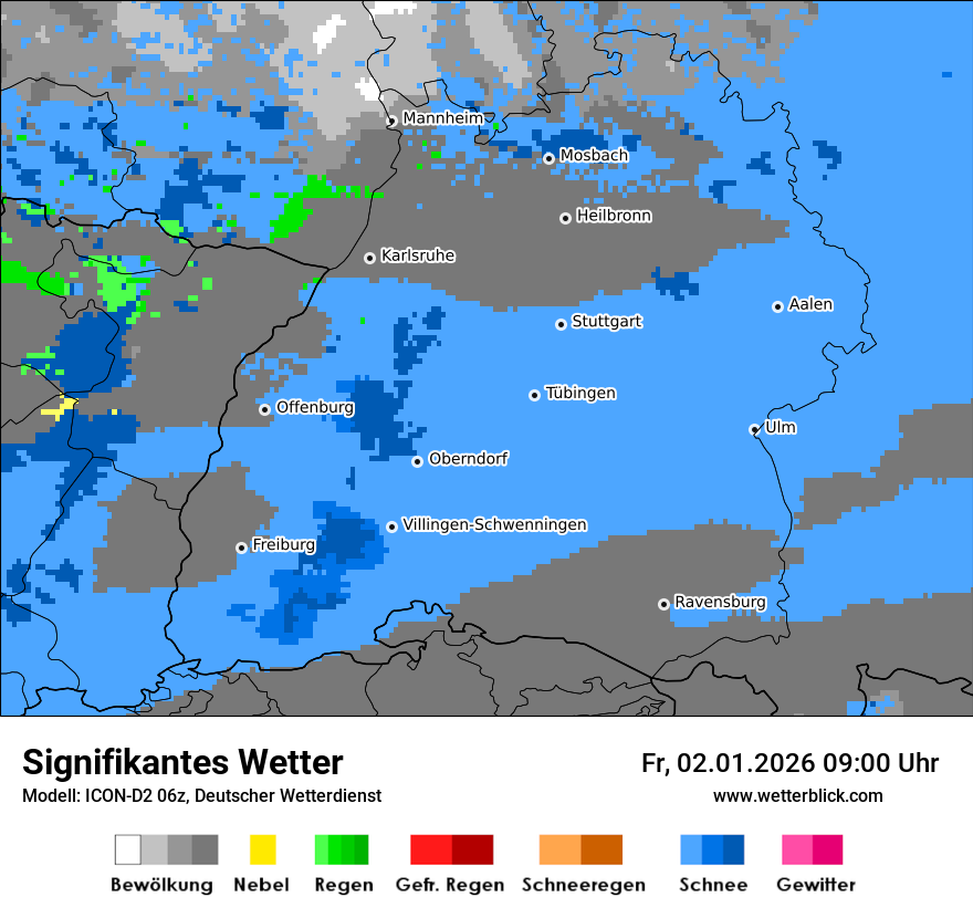 Signifikantes Wetter