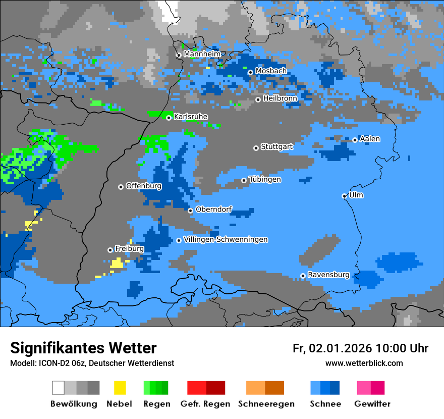 Signifikantes Wetter