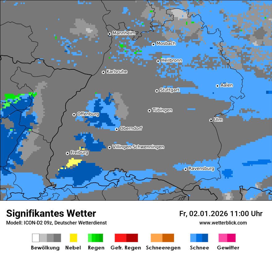 Signifikantes Wetter