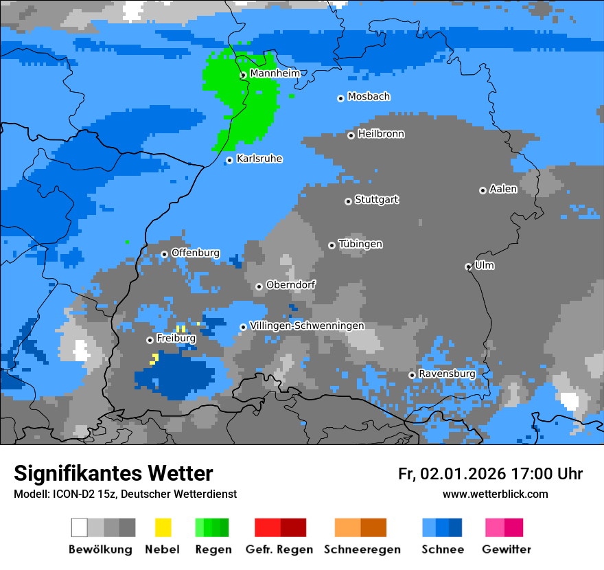 Signifikantes Wetter