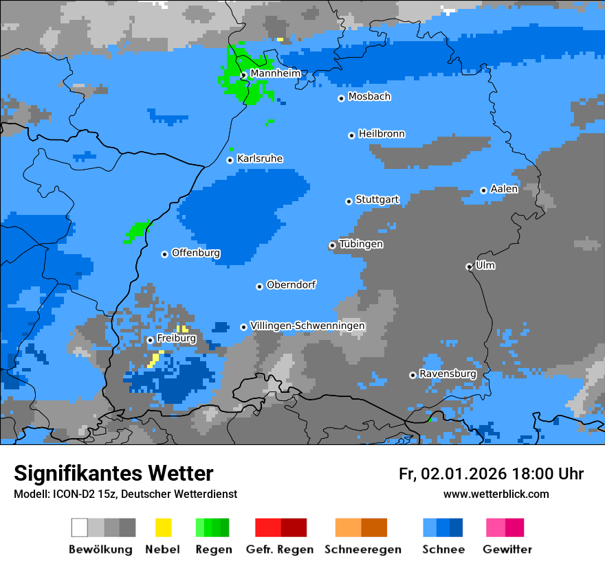 Signifikantes Wetter