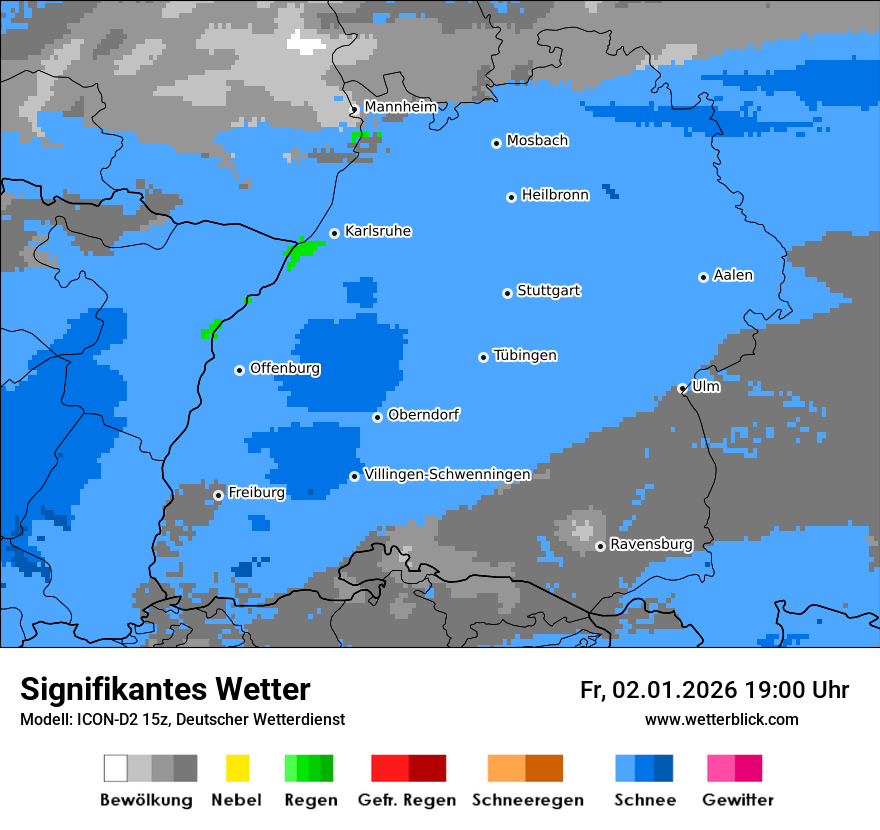 Signifikantes Wetter