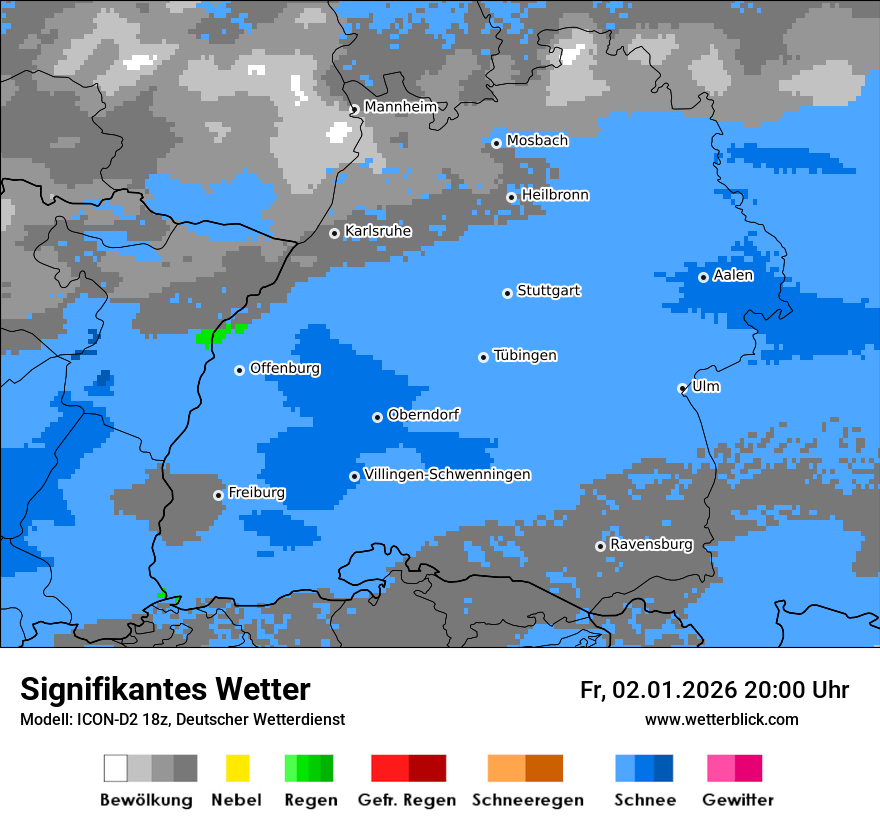 Signifikantes Wetter