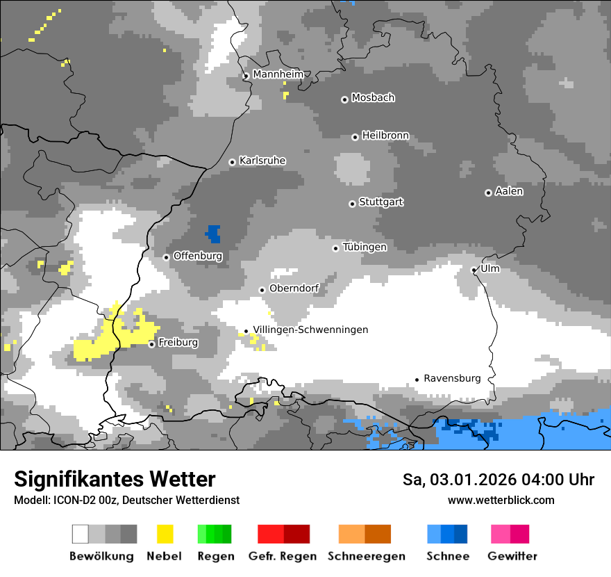 Signifikantes Wetter