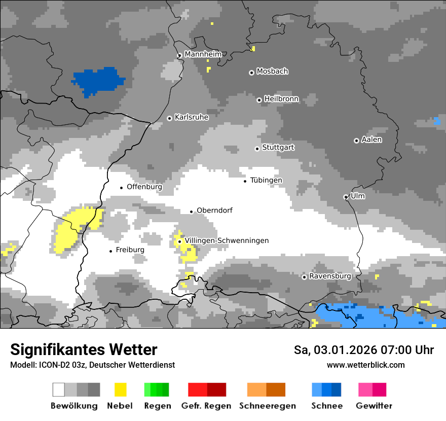 Signifikantes Wetter