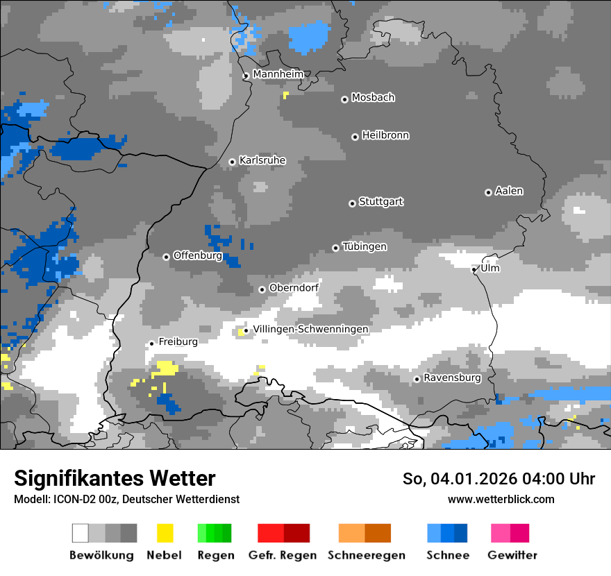 Signifikantes Wetter