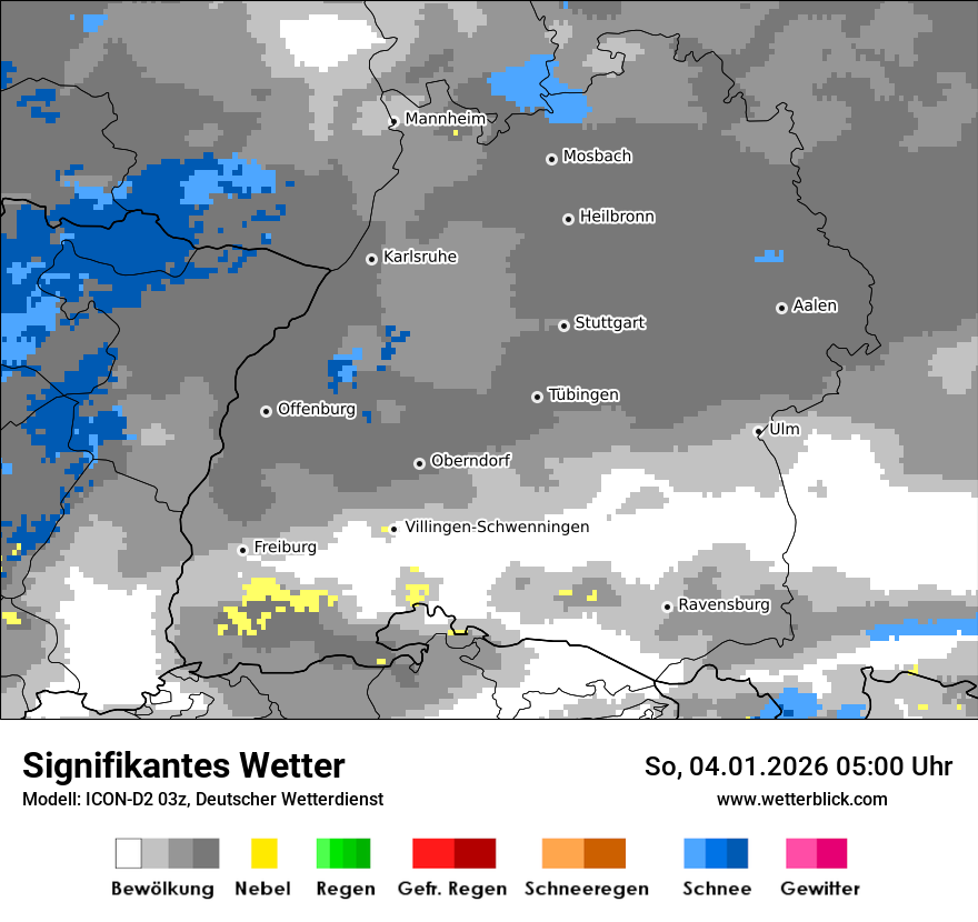 Signifikantes Wetter