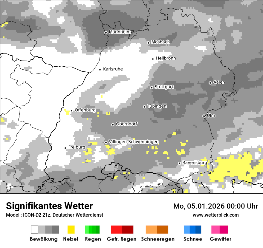 Signifikantes Wetter